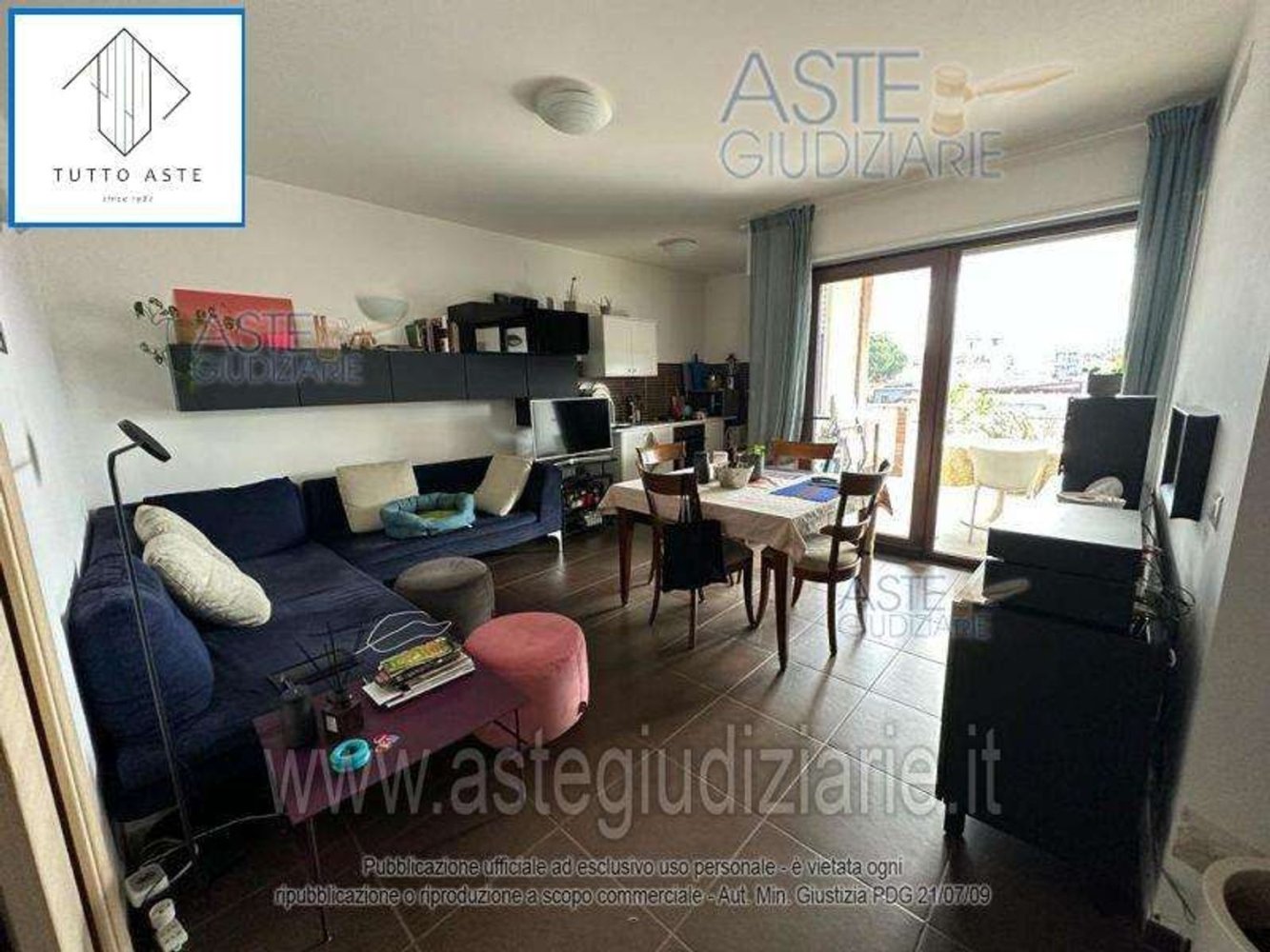 2-Zimmer Wohnung in Rome, Italy, Nr. 204766