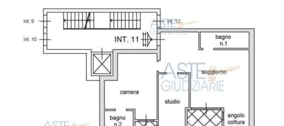 2-Zimmer Wohnung in Rome, Italy, Nr. 204766 22