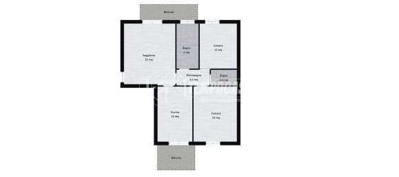 3 غرف نوم شقة في Verona, Italy رقم 315998 26