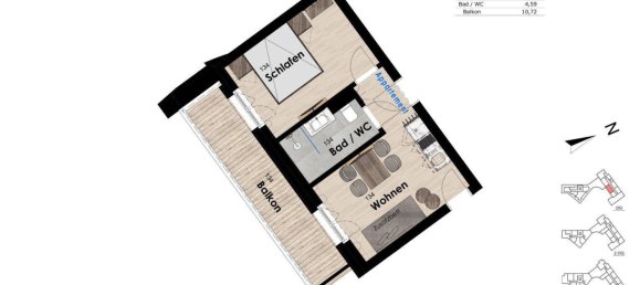 Casa de 2 habitaciónes en Zell am See, Austria No. 98355 9