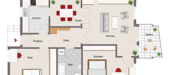 2 bedrooms Apartment in Baden-Wurttemberg, Germany No. 113825 2