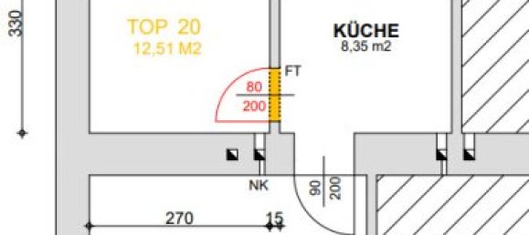 Studio in Favoriten, Austria, Nr. 126898 10