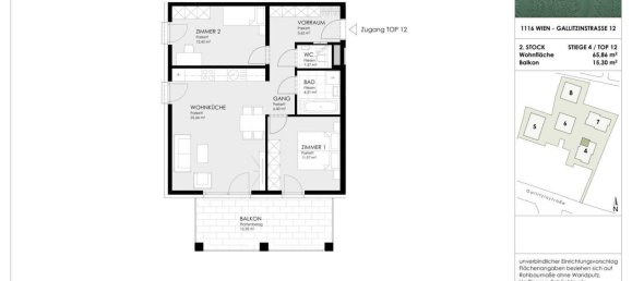 3 rooms House in Ottakring, Austria No. 208647 15