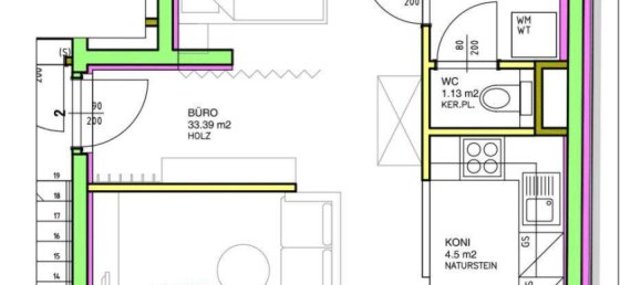 1-Zimmer Büro in Penzing, Austria, Nr. 236190 8