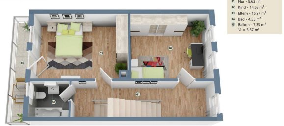 4 rooms Townhouse in Dingolfing-Landau, Germany No. 271957 16