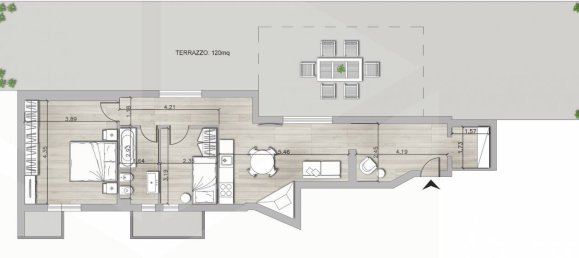 3 rooms Penthouse in Ciampino, Italy No. 19449 41