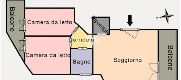 3-Zimmer Wohnung in Tortoreto, Italy, Nr. 43349 13