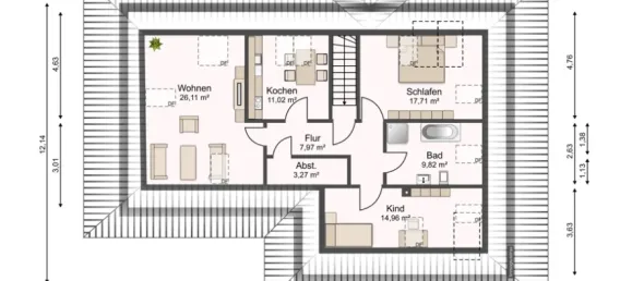 3 Schlafzimmer Stadthaus in Heidekreis, Germany, Nr. 226777 10