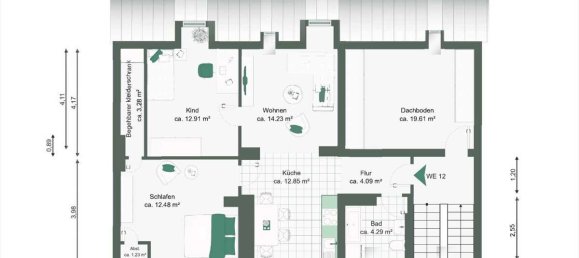 2 bedrooms Apartment in Magdeburg, Germany No. 277796 10