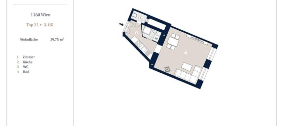 Studio in Ottakring, Austria No. 247820 10