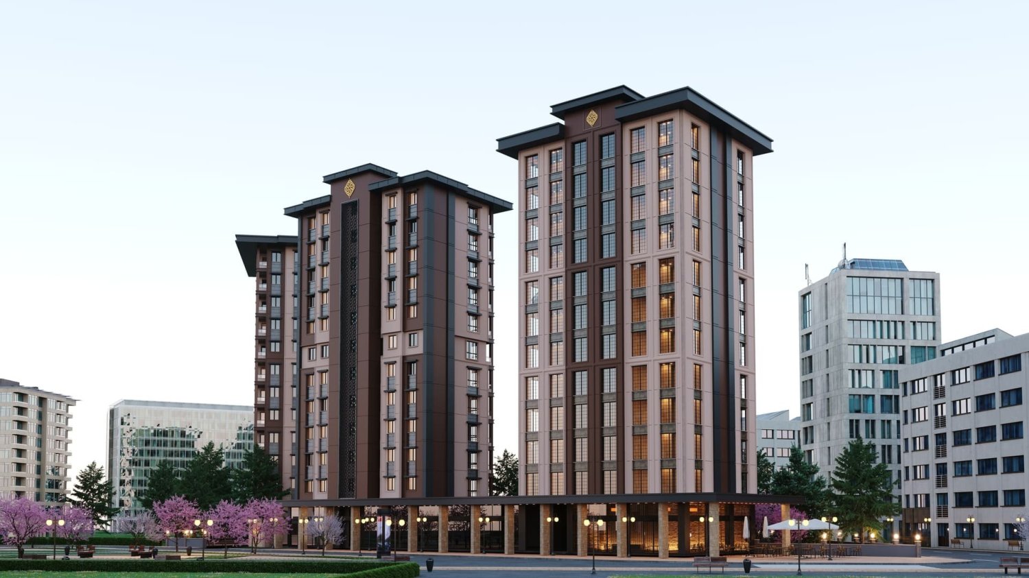 Apartment 5+1 in Flores Konaklari, Zeytinburnu, Turkey No. 37077