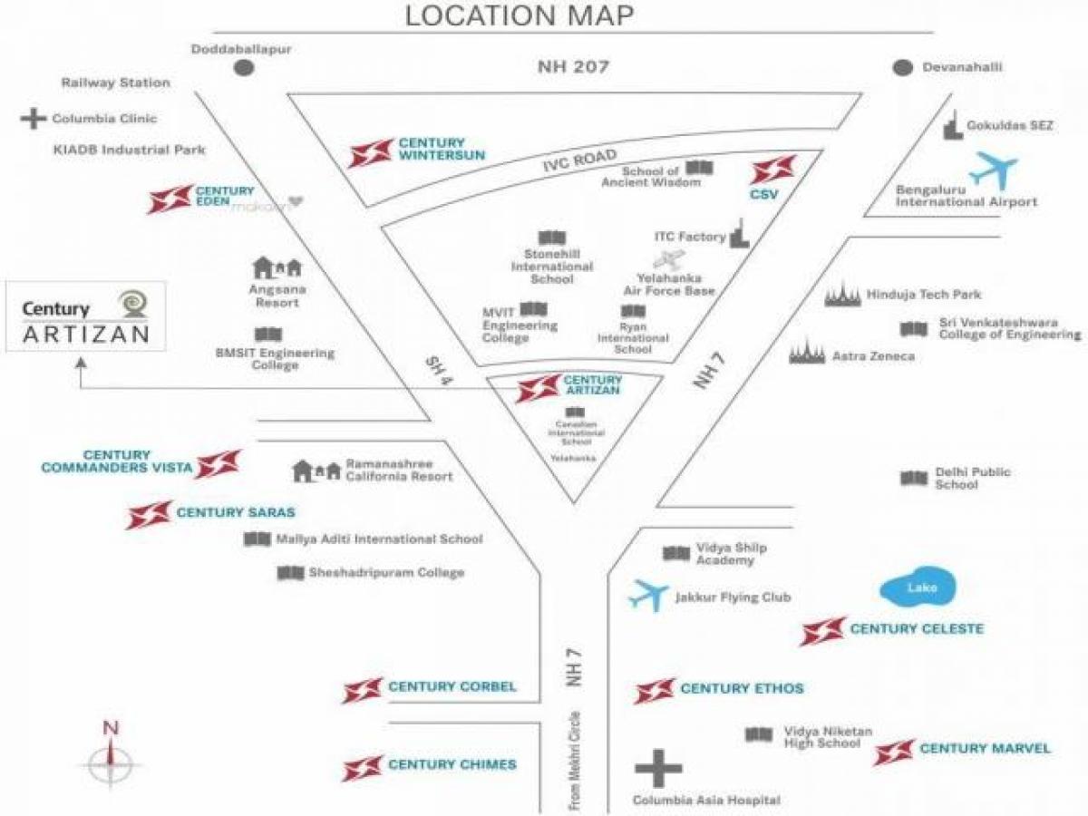  Land in Bangalore, India No. 30125