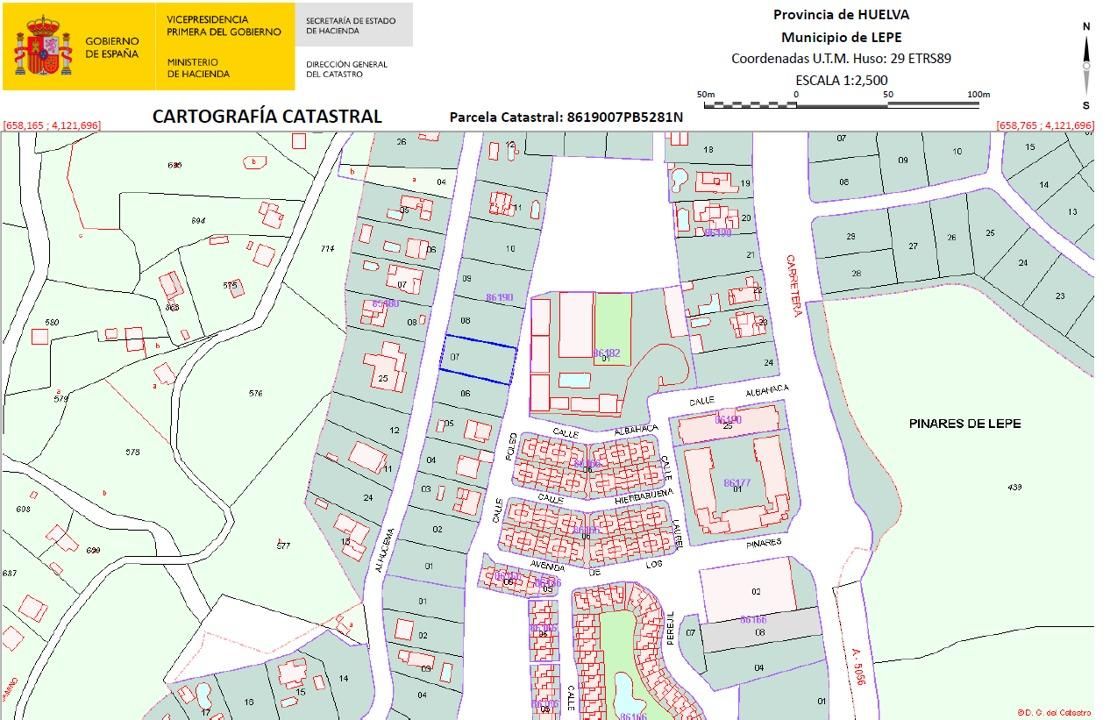 Terreno en Huelva, Spain 800 m² No. 210262