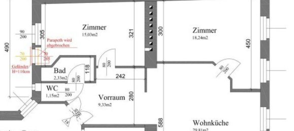 3 rooms Apartment in Hernals, Austria No. 195414 13