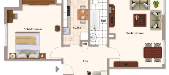 Apartamento de 2 divisões em Stuttgart, Germany N.º 103649 2