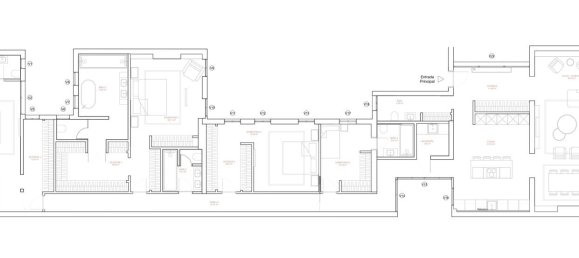 Apartamento T4 em Madrid, Spain N.º 157933 3