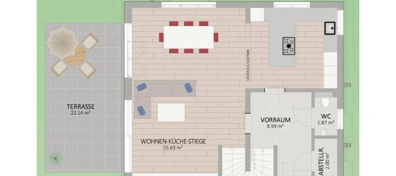 Дом с 4 спальнями в Вена, Австрия № 72696 3