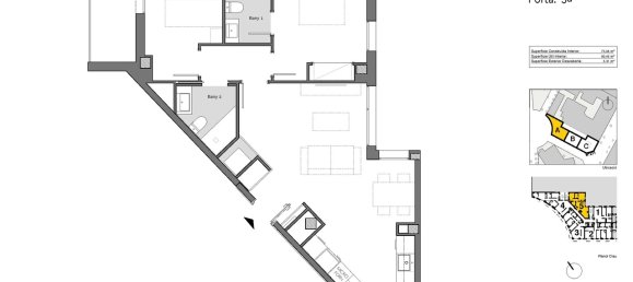 2 غرف نوم شقة في Barcelona, Spain رقم 9741 2