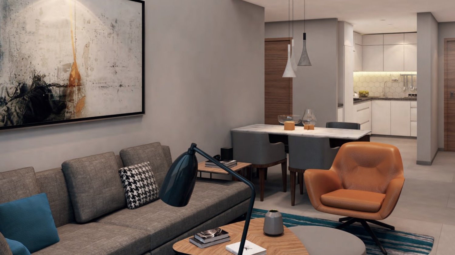 Студия в MAG 318, Даунтаун Дубай (Даунтаун Бурдж Дубай), ОАЭ № 57979