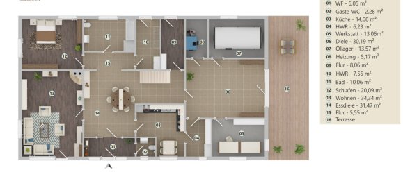 6-salle Maison à Essen, Germany No. 44827 30