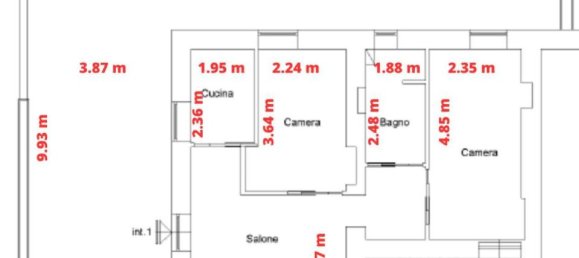3-salle Appartement à Rome, Italy No. 177318 31