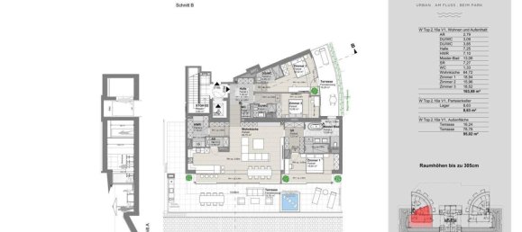 4 rooms Apartment in Leopoldstadt, Austria No. 250777 16