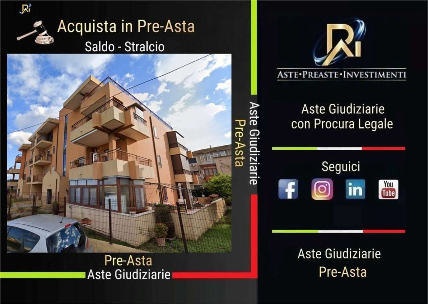 3 rooms Apartment in Taranto, Italy No. 207123