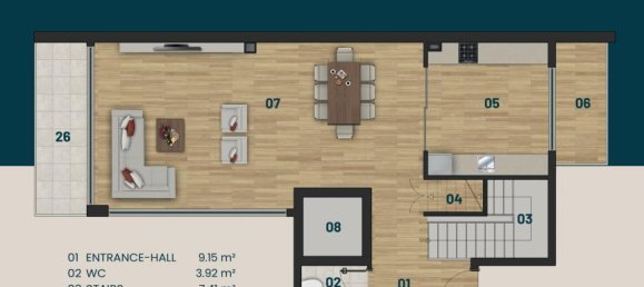 5 rooms Villa in Dosemealti, Turkey No. 19598 14