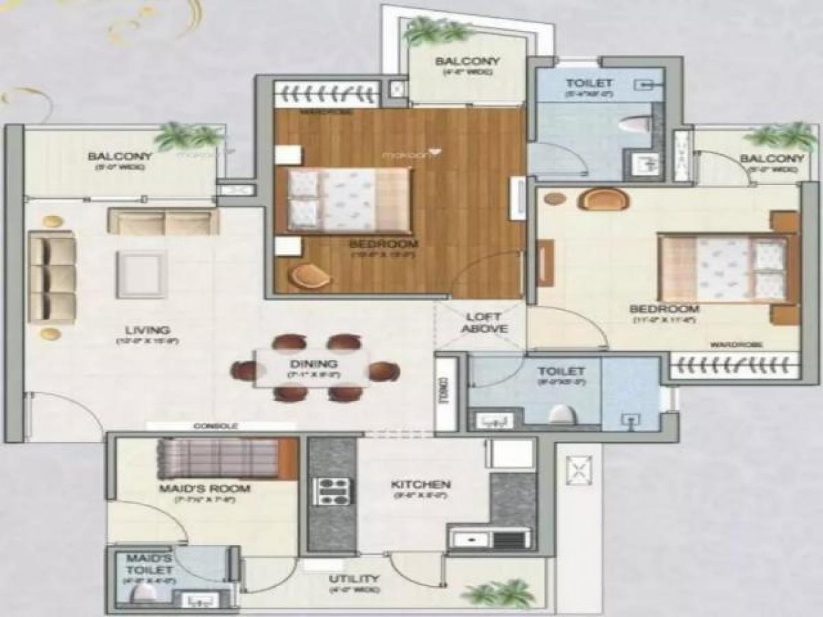 2 bedrooms House in Noida, India No. 15557