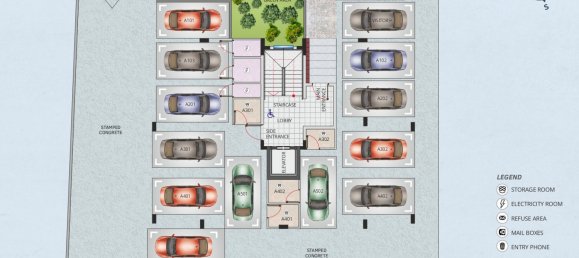 2 bedrooms Apartment in Larnaca, Cyprus No. 3078 2