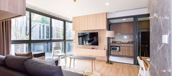 Apartamento com 2 quartos em condomínio em Taka Haus Ekamai 12 Bangkok, Thailand N.º 31229 5