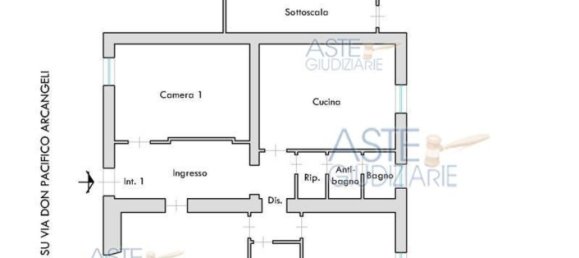 4-salle Appartement à Rome, Italy No. 184621 5