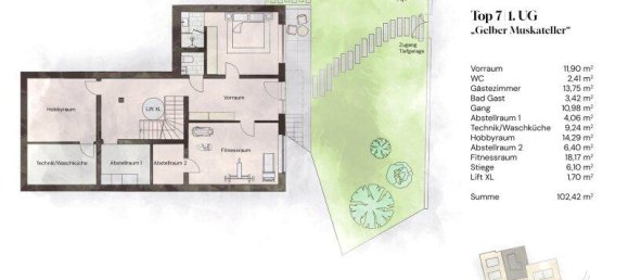 Замки и поместья с 6 комнатами в Клоштернойбург, Австрия № 185307 16