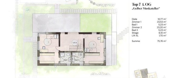 Замки и поместья с 6 комнатами в Клоштернойбург, Австрия № 185307 14