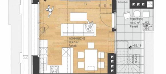 3-salle Penthouse à Wahring, Austria No. 195281 16