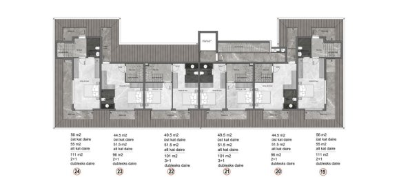 Apartment 1+1 in Konakli, Turkey No. 31408 29
