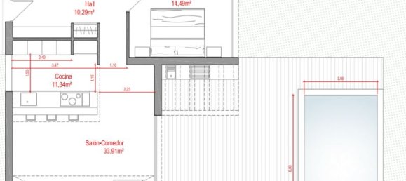 3 غرف نوم فيلا في Polop, Spain رقم 8472 3