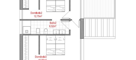 3 غرف نوم فيلا في Polop, Spain رقم 8472 4