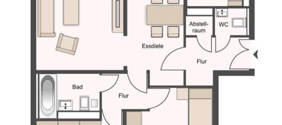 2 Schlafzimmer Wohnung in München, Germany, Nr. 196883 3