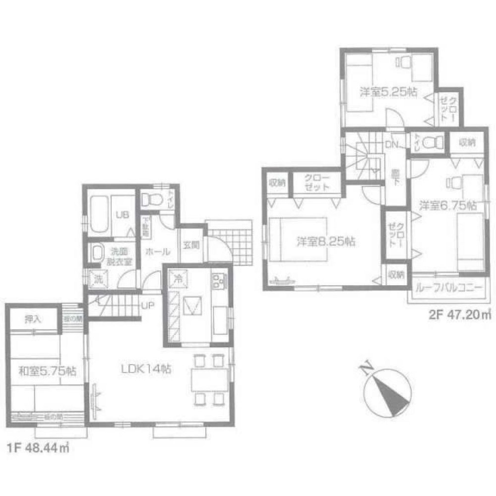 4 غرف نوم منزل في Saitama, Japan رقم 5140