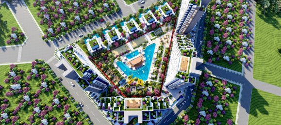 Wohnung 1+1 in Mersin, Turkey, Nr. 18264 15