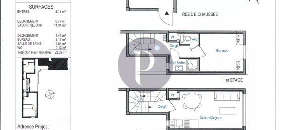2-Zimmer Wohnung in Bagneux, France, Nr. 169540 6