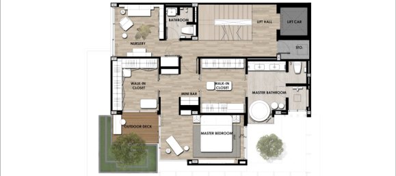 5 غرف نوم منزل في Railay Beach, Thailand رقم 68585 2