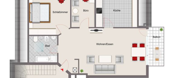 2 غرف نوم شقة في Main-Spessart, Germany رقم 271532 10