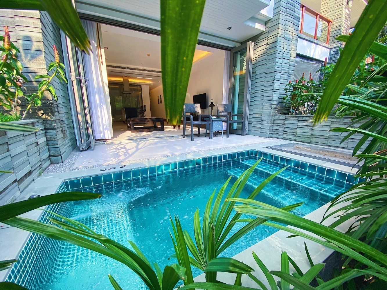 Apartamento com 2 quartos em condomínio em Naithon Beach, Thailand N.º 78821