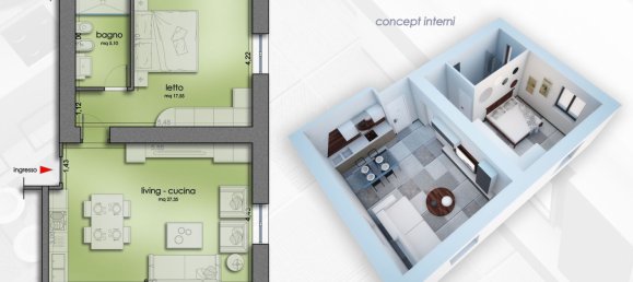 2 chambres Appartement à Salerno, Italy No. 332303 3