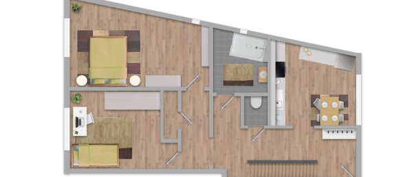 Dúplex de 4 habitaciónes en Liesing, Austria No. 234516 17