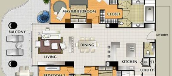 3 bedrooms Condo in Pattaya, Thailand No. 1421 10