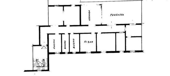 Пентхаус с 8 комнатами в Ливорно, Италия № 275100 43