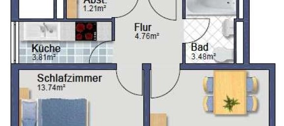 1 غرف نوم شقة في Munich, Germany رقم 186785 6